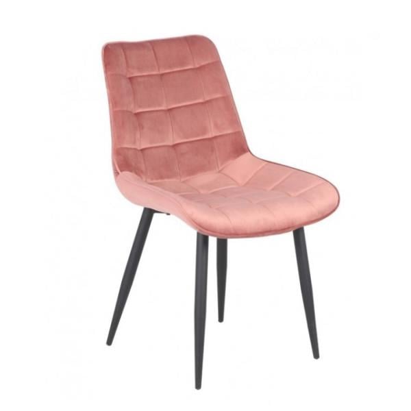 Стул на ножках Гламур Розовый
