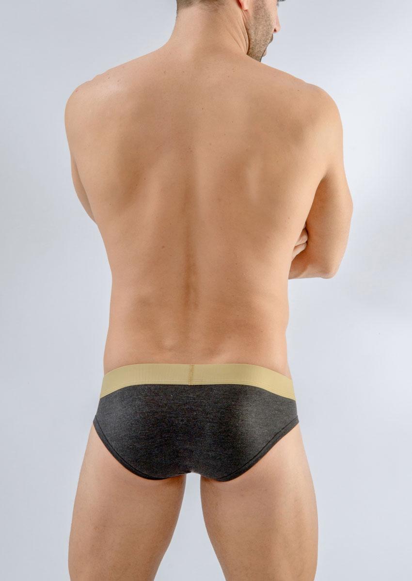 Трусы слипы Geronimo 1667s2 XL 16674 Темно-серый (3800205820888) - фото 2 Трусы слипы Geronimo 1667s2 XL 16674 Темно-серый (3800205820888) - фото 2