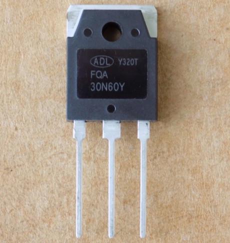 Транзистор FQA30N60Y FQA30N60/FQA30N60C для FHA30N60/IXTQ30N60P 30A/600V/TO-3P (50786)