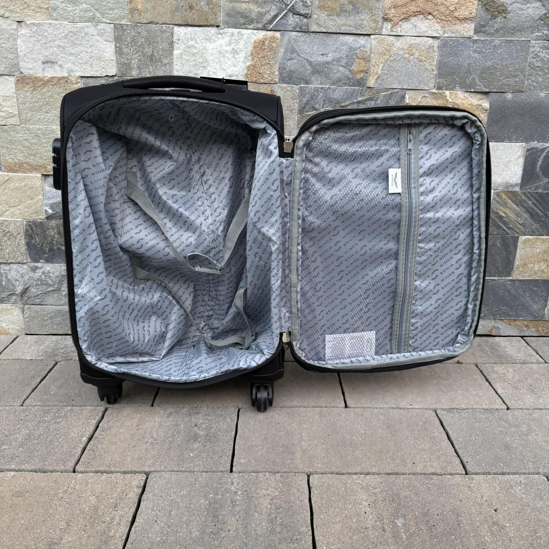 Валіза тканинна на 4 колесах Wings 1708 S Бордовий (30631209) - фото 6 Валіза тканинна на 4 колесах Wings 1708 S Бордовий (30631209) - фото 6