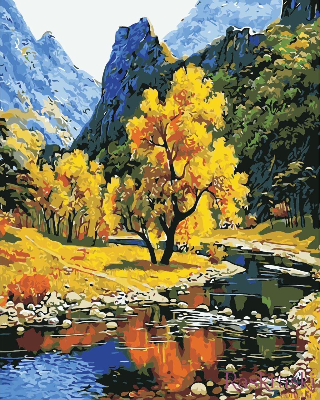 Картина по номерам Art Story Осень в горах 40x50 см (AS0384)