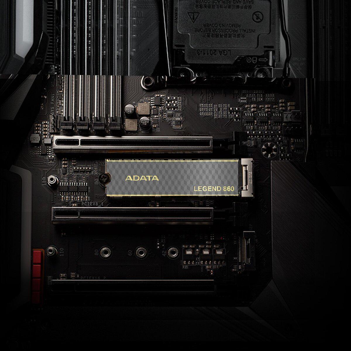 SSD-диск ADATA LEGEND 860 1 Тб Black (25442069) - фото 8