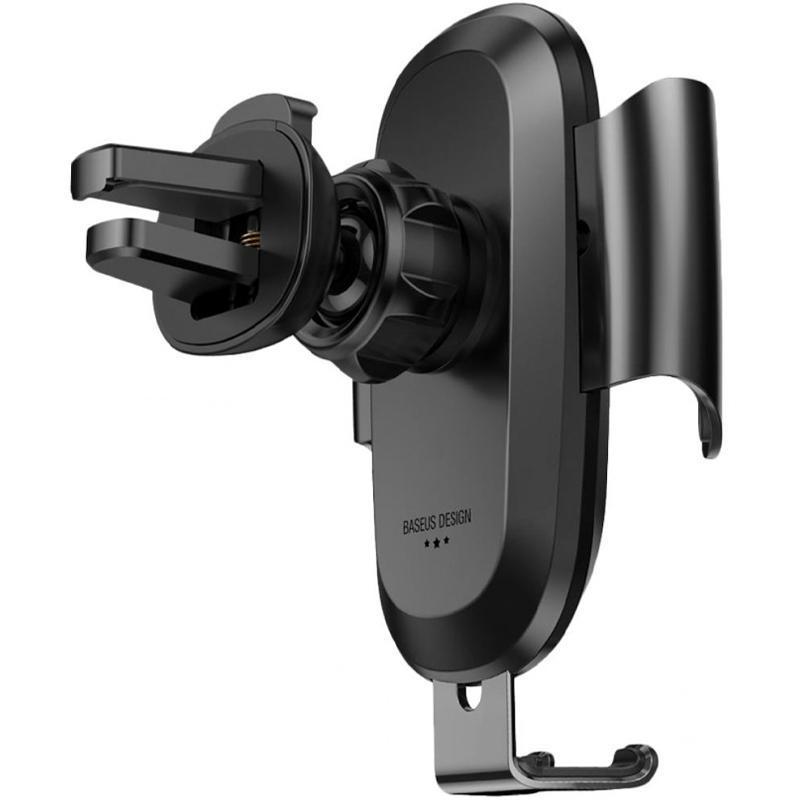 Автомобільний тримач BASEUS Future Gravity Car Mount Holder Black (SUYL-BWL01) - фото 3