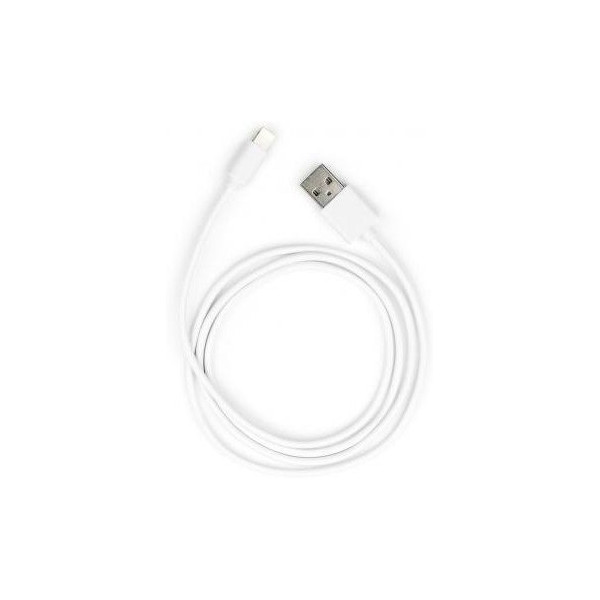 Vinga USB 2.0 AM to Lightning 1 м White (VCPDCL1W) - фото 1