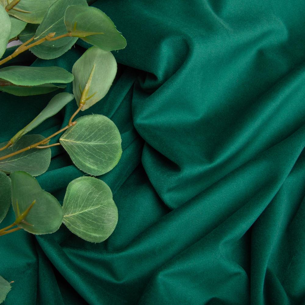 Тканина велюр однотонний Вайлет 290 гр/м2 150 см Смарагд (26882) - фото 3 Тканина велюр однотонний Вайлет 290 гр/м2 150 см Смарагд (26882) - фото 3