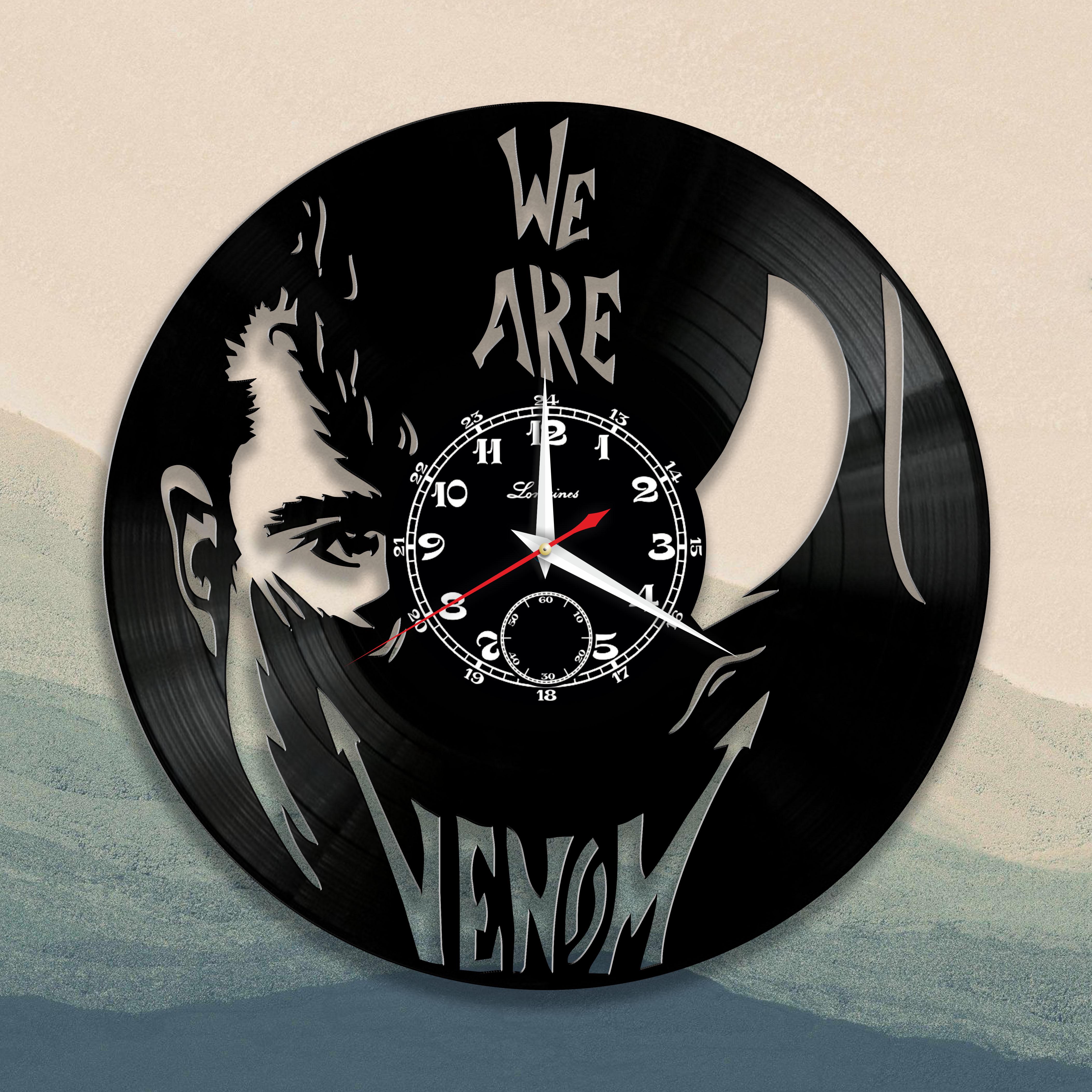 Часы настенные Venom 3311 из виниловой пластинки
