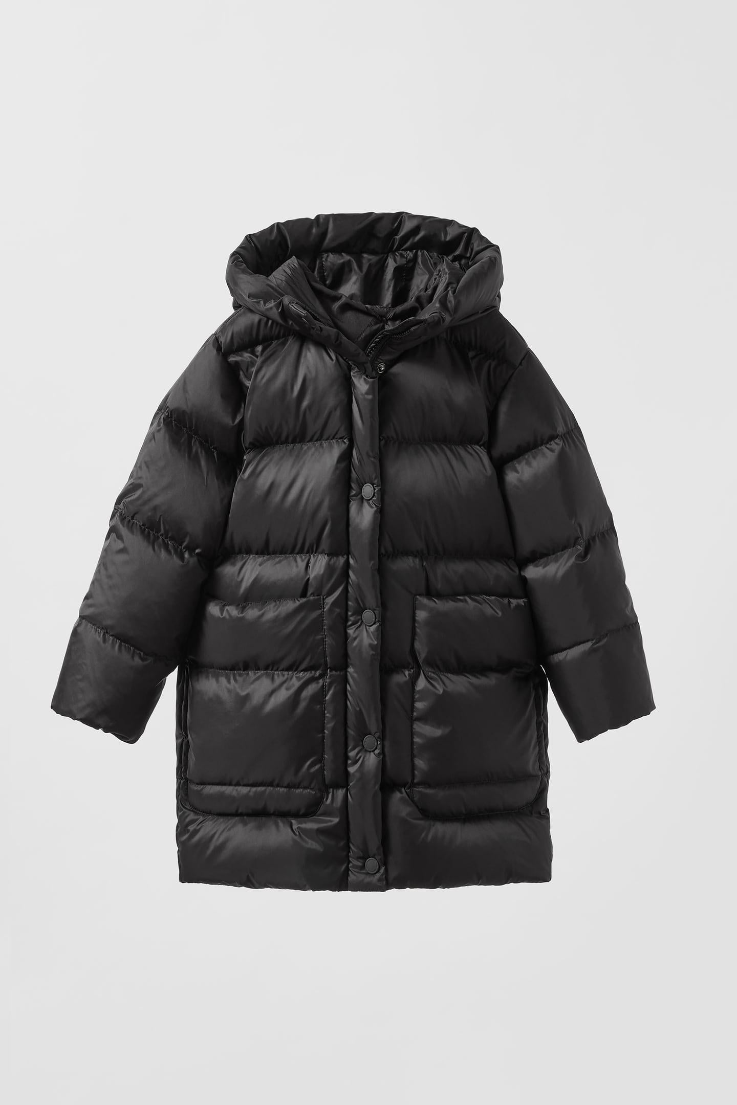 Куртка зимняя для девочки Zara 128 см Черный (0562728800) Куртка зимняя для девочки Zara 128 см Черный (0562728800)
