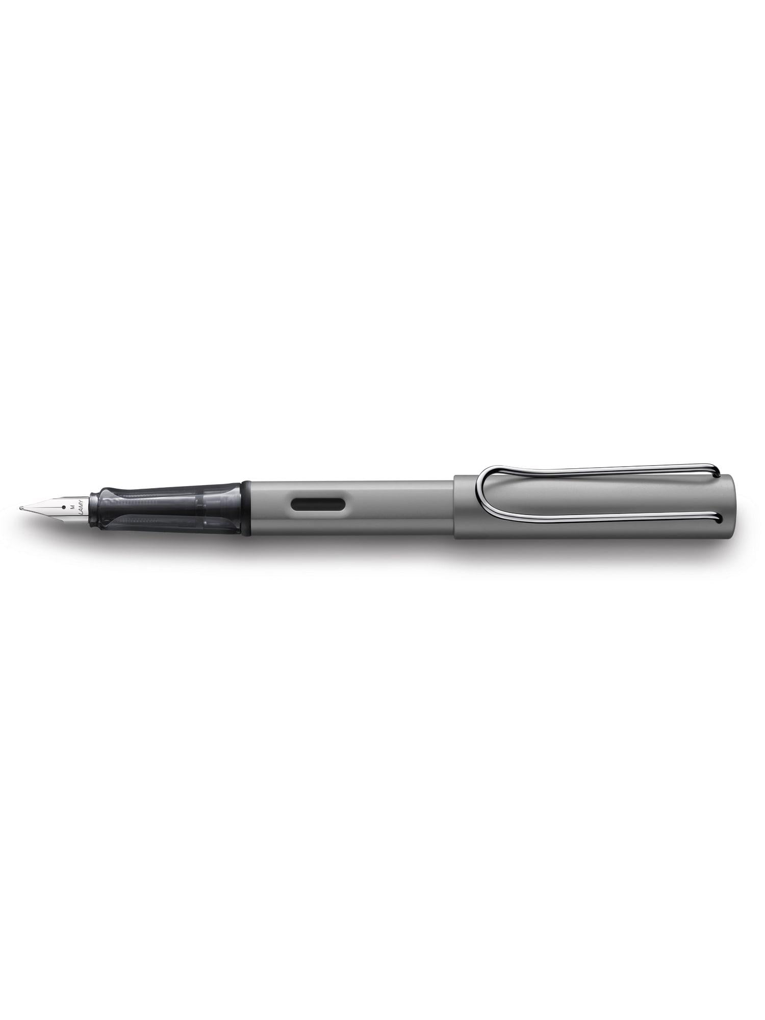 Письменная ручка чернильная Lamy AL-Star F чернила синие T10 Серый (4000300)