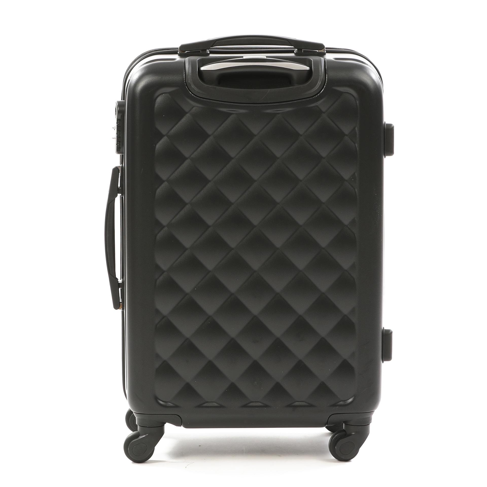 Валіза пластикова Hachi 013 маленька Чорний - фото 2 Валіза пластикова Hachi 013 маленька Чорний - фото 2