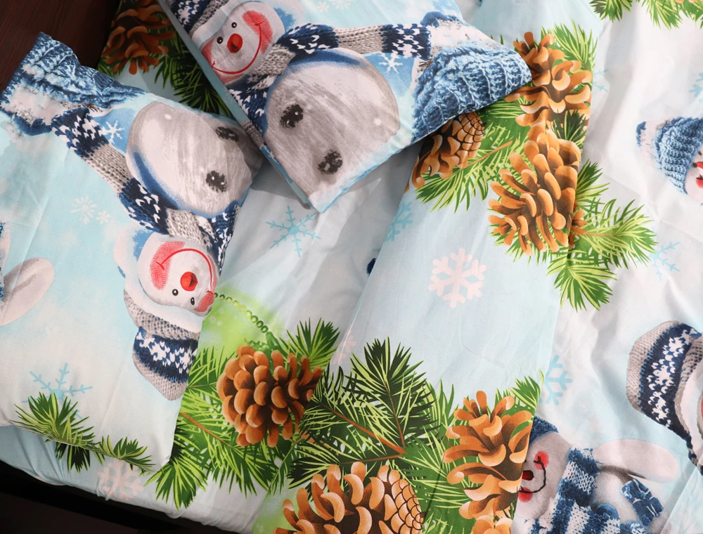 Комплект постельного белья ТМ Черешенька из бязи Gold полуторный 150х220 cм (157565) - фото 2