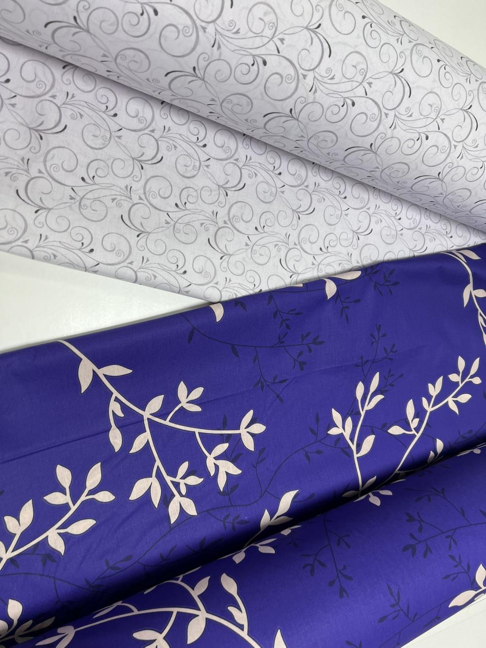 Комплект постельного белья Валери ранфорс евро/наволочки 50х70/70x70 см (8442) - фото 2