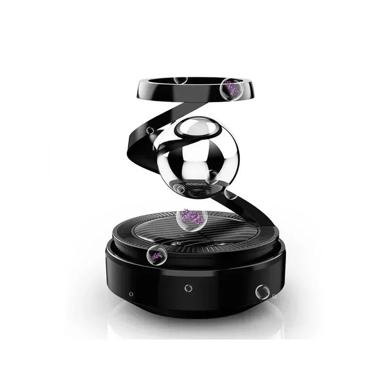 Ароматизатор в авто Кольца левитации с солнечной панелью Черный (4840-Leader) - фото 2 Ароматизатор в авто Кольца левитации с солнечной панелью Черный (4840-Leader) - фото 2