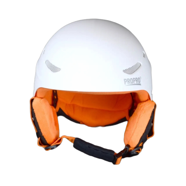 Лижний шолом PROPRO M Білий/Помаранчевий (ШГ-1005-А12) - фото 3 Лижний шолом PROPRO M Білий/Помаранчевий (ШГ-1005-А12) - фото 3