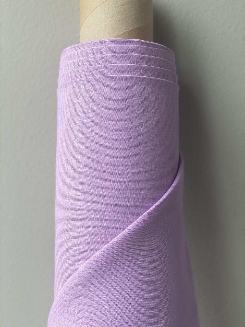 Ткань LINEN PLUS льняная 260 см 311 Фиалковый - фото 7 Ткань LINEN PLUS льняная 260 см 311 Фиалковый - фото 7