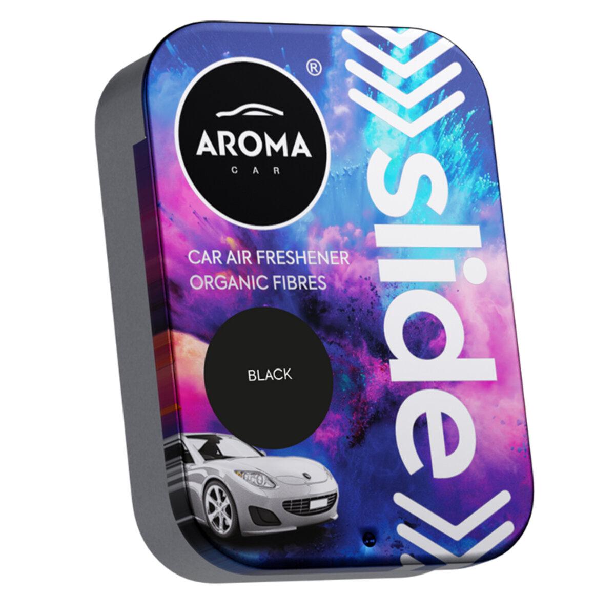 Ароматизатор для автомобилей Aroma Car Organic Slide Black сухой 30 г