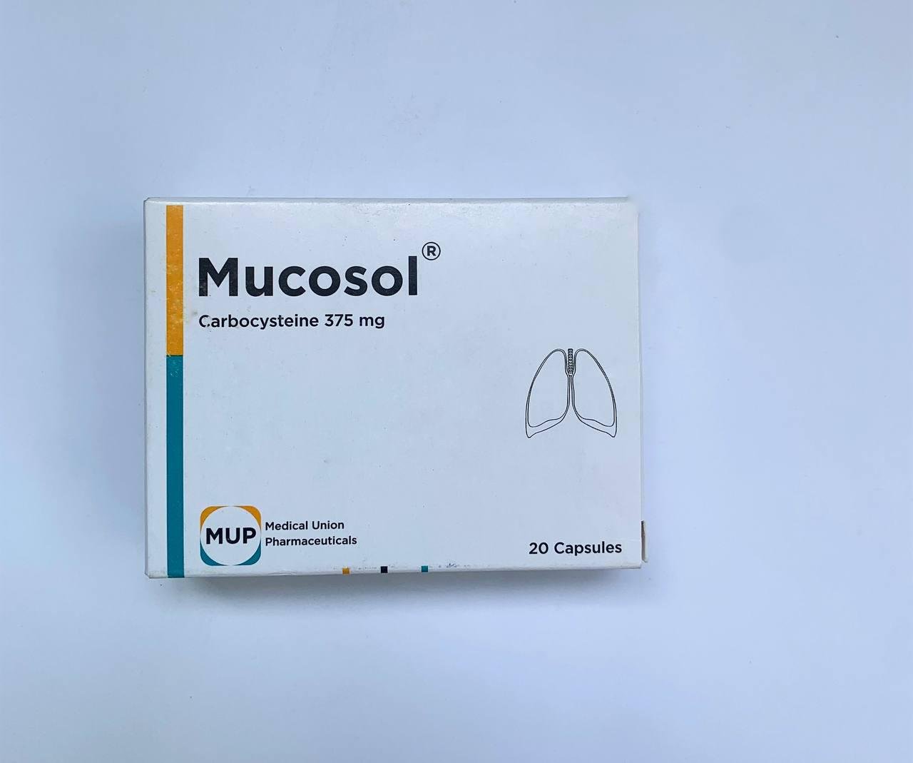 Капсули від кашлю Mucosol 20 шт.