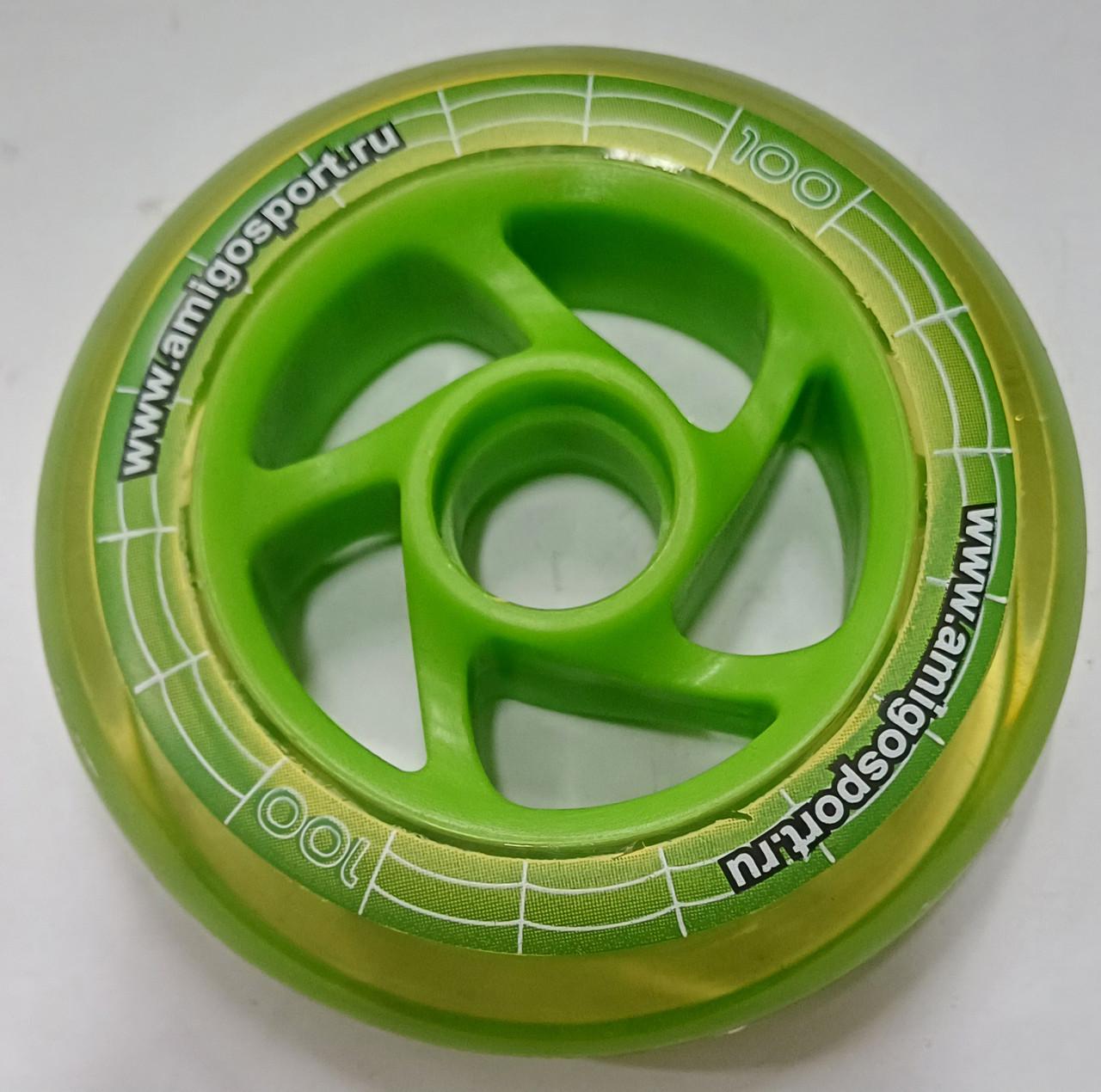 Колеса для самоката AmiGo Scooter Wheel 100х24 мм Зелений