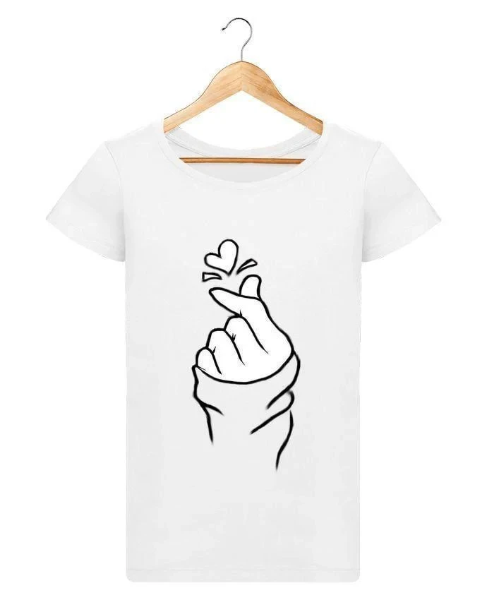 Футболка женская с принтом Pin-000-295 повседневная L Белая