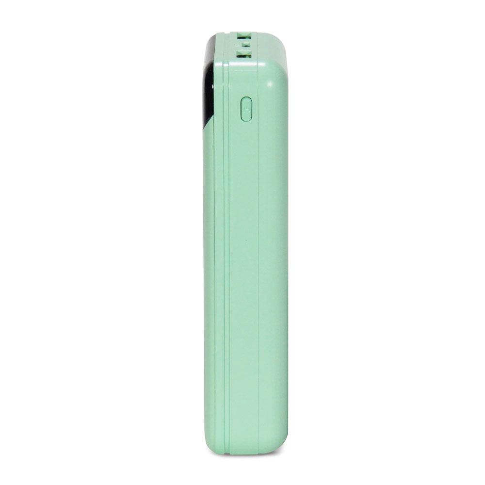 Повербанк Kraft KPB-2020FC 22.5W QC 3.0 20000 mAh Green (43-00095) - фото 5