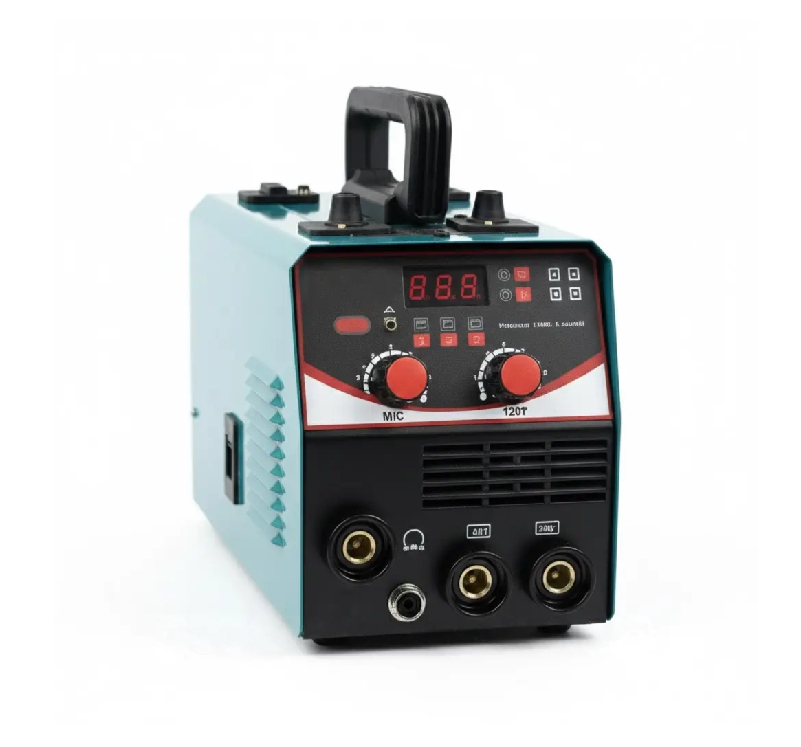 Інверторний зварювальний апарат MIG/MMA IGBT 20A-400A напівавтомат без газу/дугова Синій (10362)
