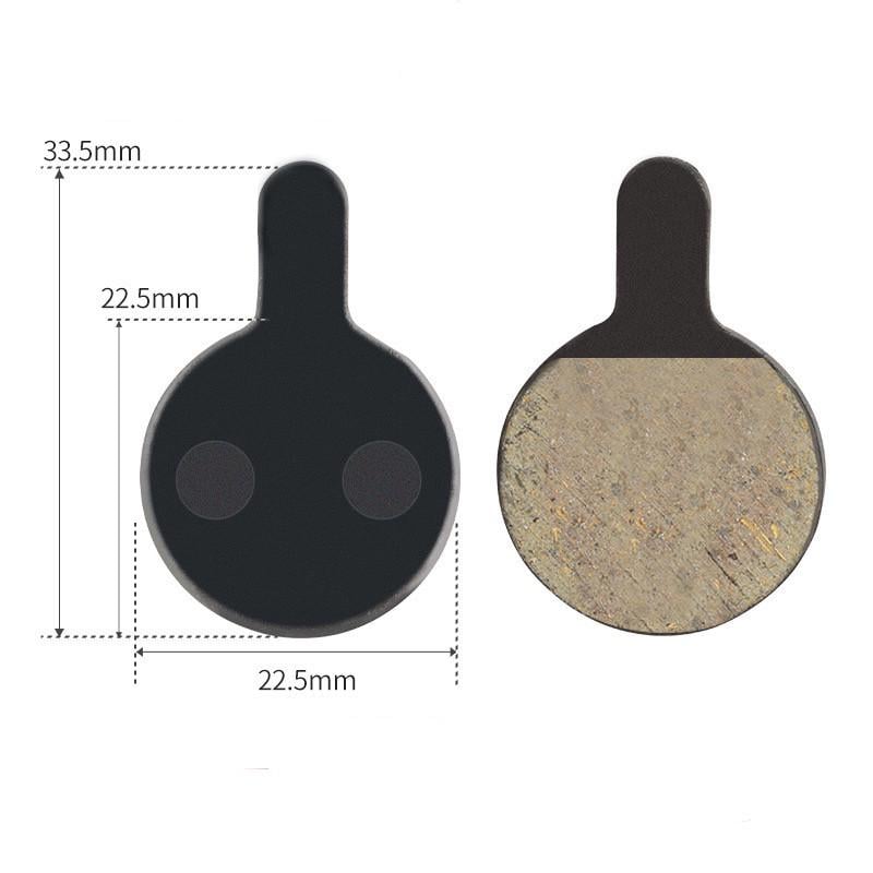 Тормозные колодки велосипедные дисковые DS022 - фото 2 Тормозные колодки велосипедные дисковые DS022 - фото 2