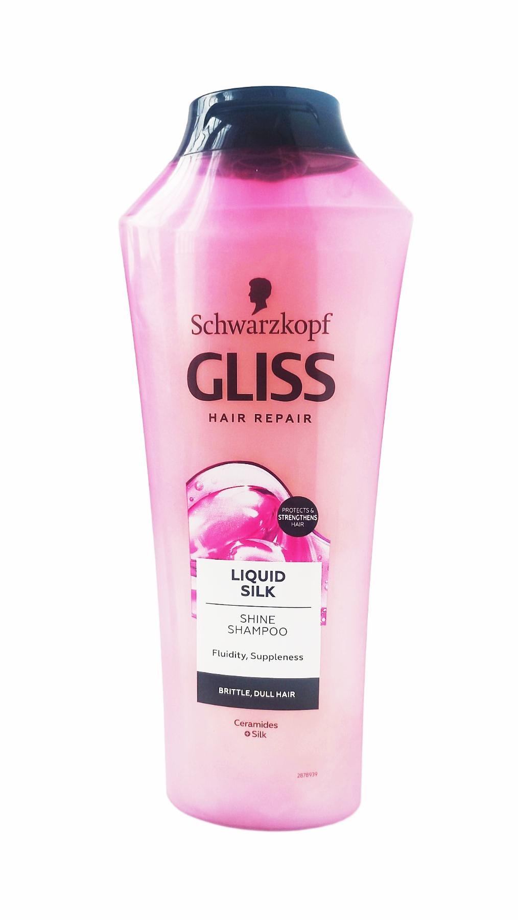 Шампунь GLISS Liquid Silk для ломких и тусклых волос 400 мл (114504)