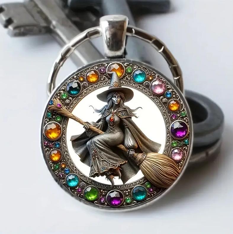 Брелок для ключів Відьма 3х6 см (EG0019)