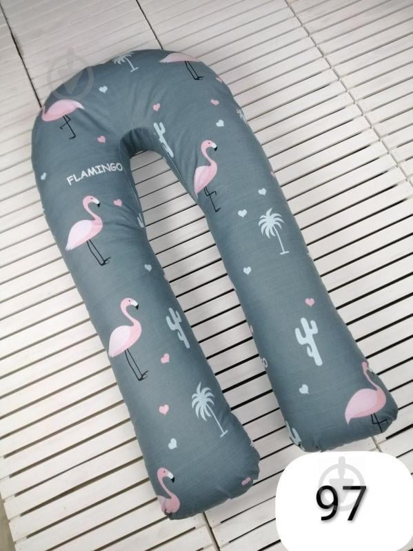 Подушка для вагітних Beans Bag Підкова "Фламінго" Подушка для вагітних Beans Bag Підкова "Фламінго"