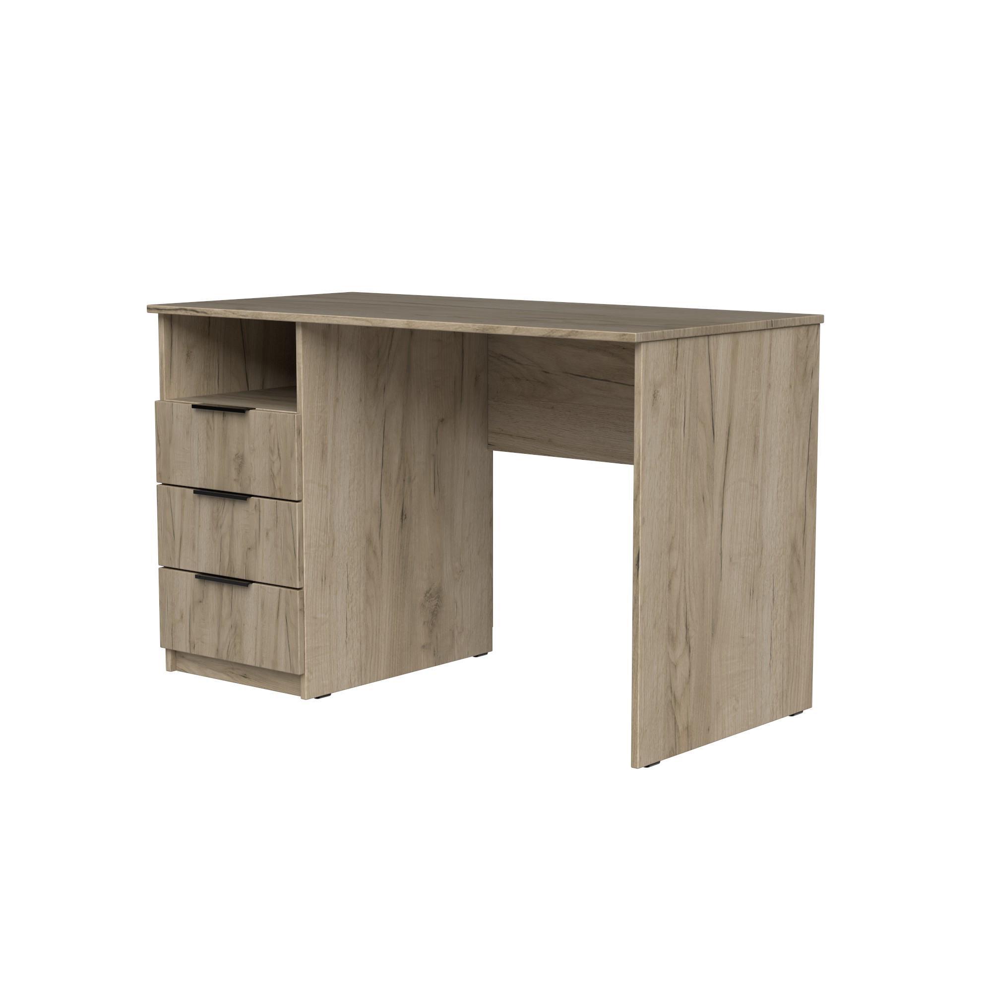 Стіл письмовий СП1 3Я SENAM 750х1100х500 мм ДСП Дуб Крафт Сірий - фото 3