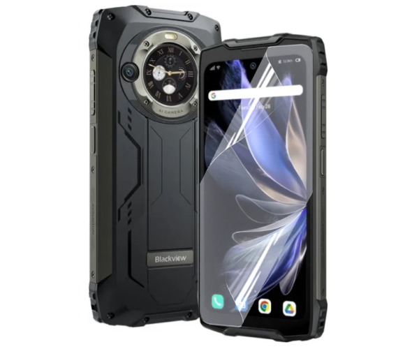 Противоударная гидрогелевая пленка Hydrogel Film для Blackview BV9300 Pro, Transparent