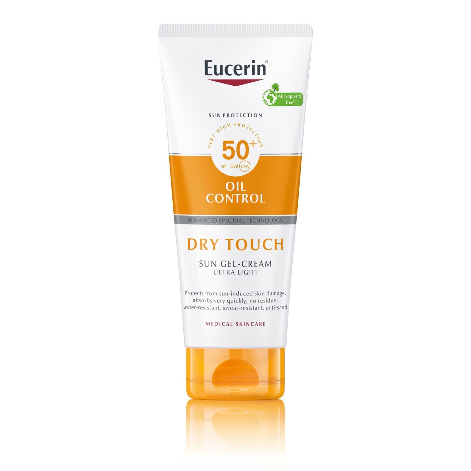 Крем-гель сонцезахисний Eucerin Sun Gel-Creme Oil Control ультралегкий з матувальним ефектом SPF50+ 200 мл (2516862241)