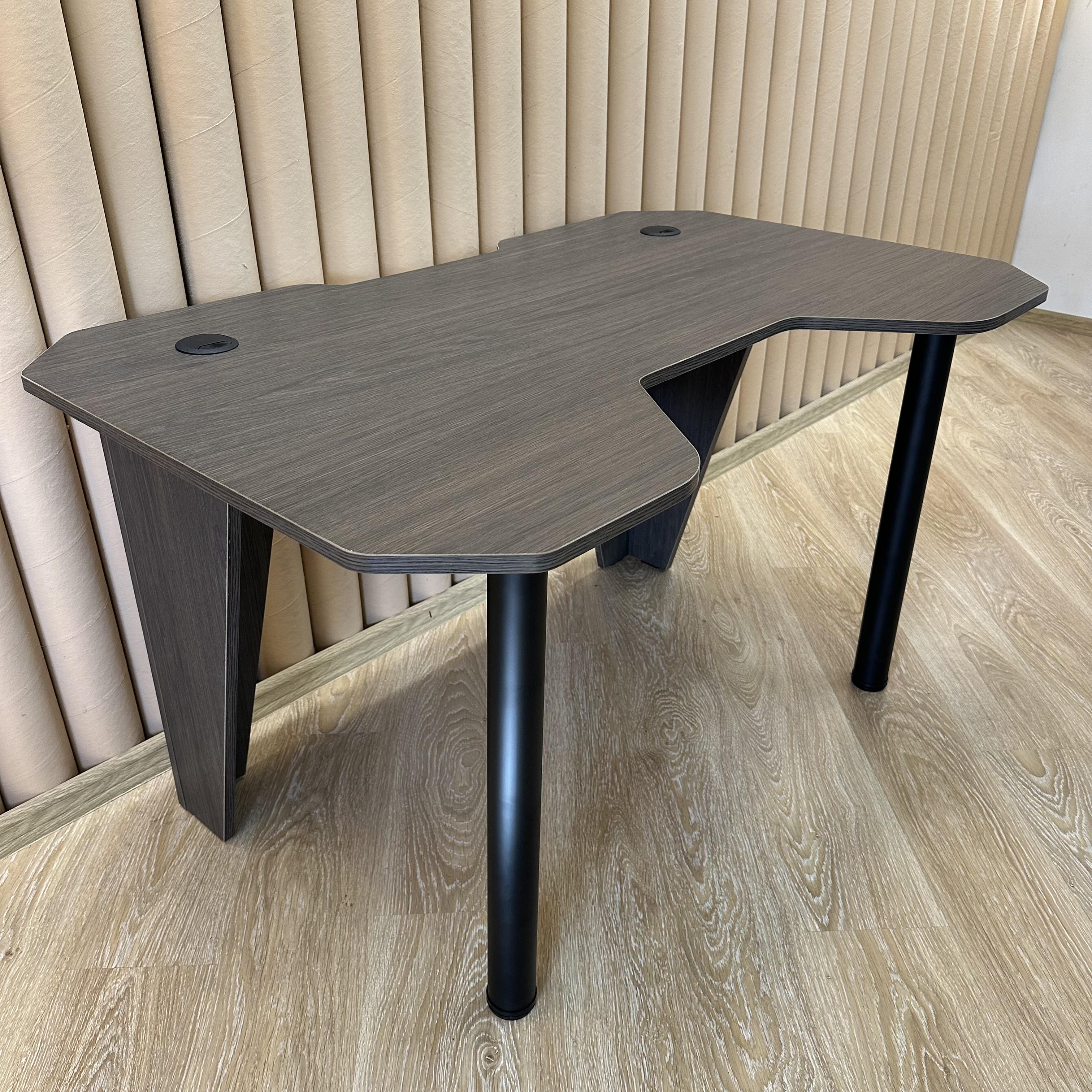 Стол компьютерный геймерский Drom Призма ЛДСП 18 мм Коричневый - фото 2 Стол компьютерный геймерский Drom Призма ЛДСП 18 мм Коричневый - фото 2