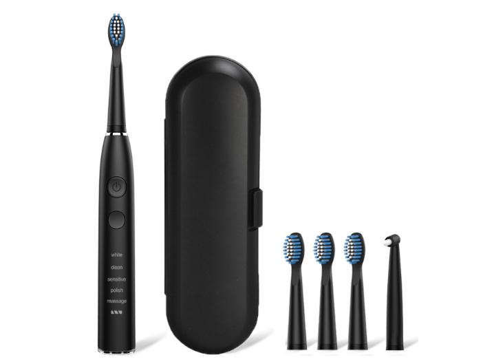 Звуковая электрическая зубная щетка Sonic Toothbrush SG 5 насадок 1500 мАг