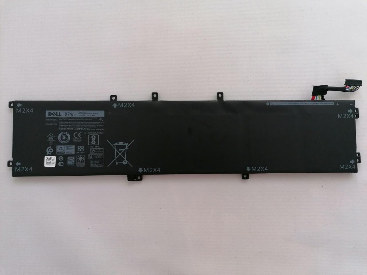 Батарея Dell Precision M5520/M5530 Series/6GTPY/11,4 V/97 Wh/8333 mAh - фото 5 Батарея Dell Precision M5520/M5530 Series/6GTPY/11,4 V/97 Wh/8333 mAh - фото 5
