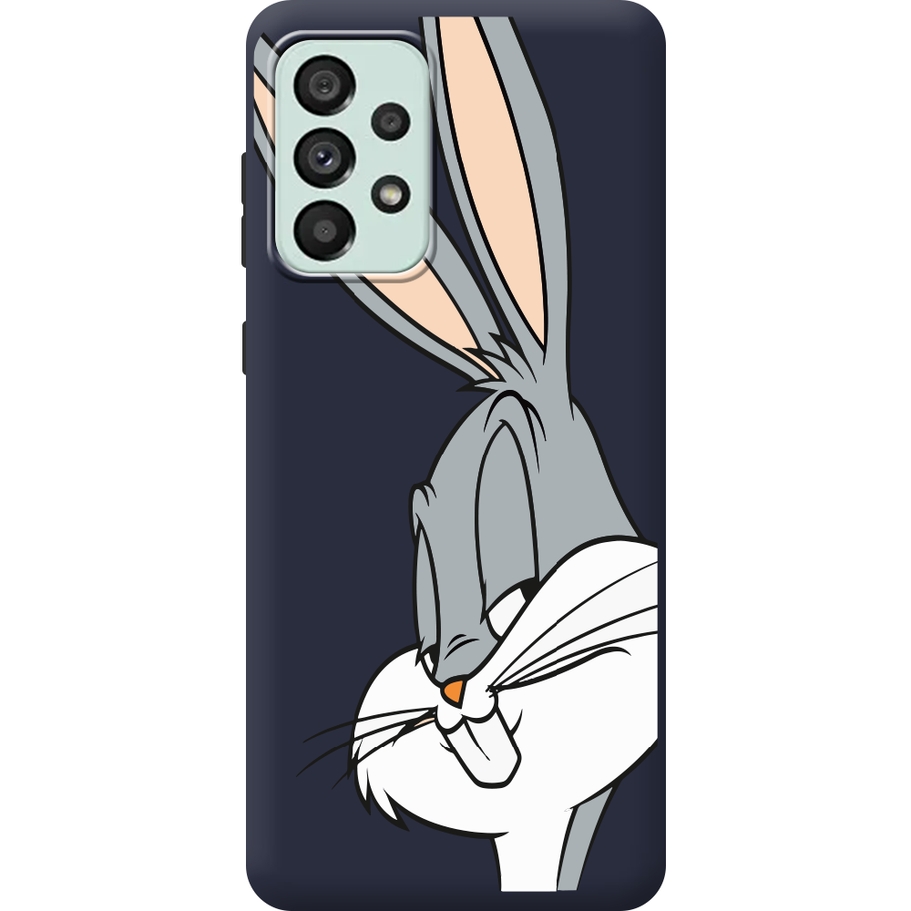 Чехол BoxFace Samsung Galaxy A33 5G (A336) Lucky Rabbit Синий силикон (44140-bk81-44169)