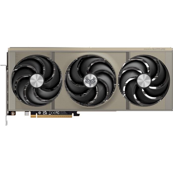 Видеокарта SAPPHIRE AMD Radeon RX 9070 Nitro+ 16GB 20000 MHz 2700 MHz Grey (11349-01-20G)