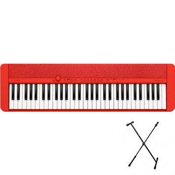 Синтезатор Casio CT-S1 RD со стойкой - фото 2 Синтезатор Casio CT-S1 RD со стойкой - фото 2