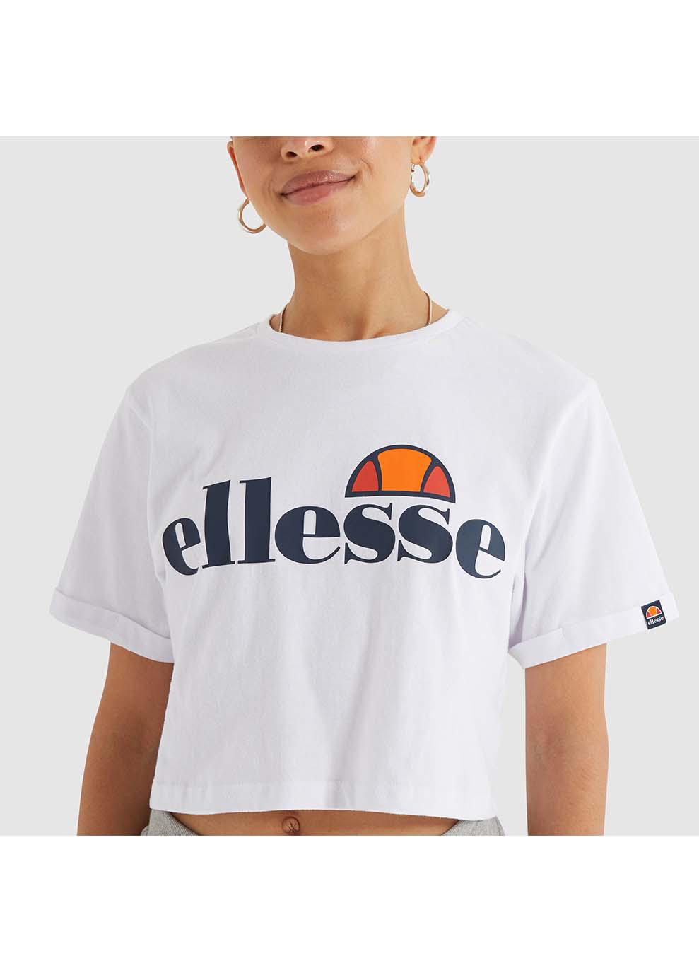 Футболка жіноча Ellesse Alberta Cropped Tee L Білий (7dSGS04484-908 L) - фото 4