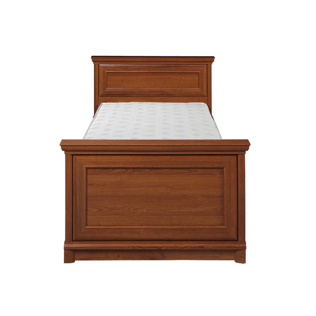 Кровать односпальная Гербор Соната 90 без основания под матрас 90x200 см Каштан (GRB-1197)