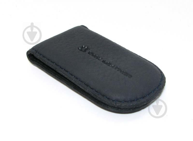 Зажим для денег DNK Leather Темно-синий (DNK Klip magnes-F col.K)