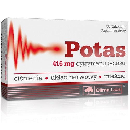 Микроэлемент Калий для спорта Olimp Nutrition Potas 60 Tabs