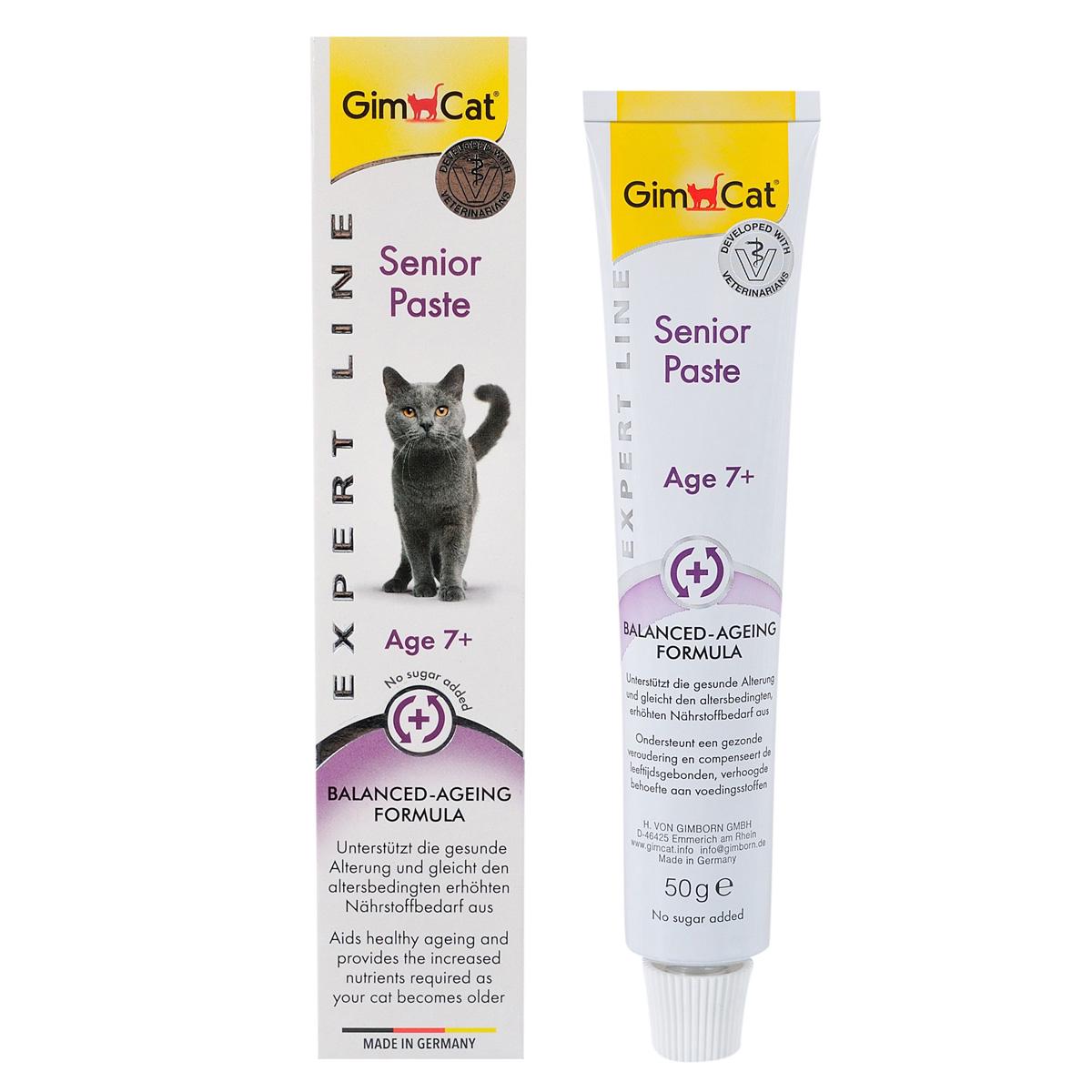 Витамины для кошек GimCat Expert Line Senior 50 г (421353/421124/421667)