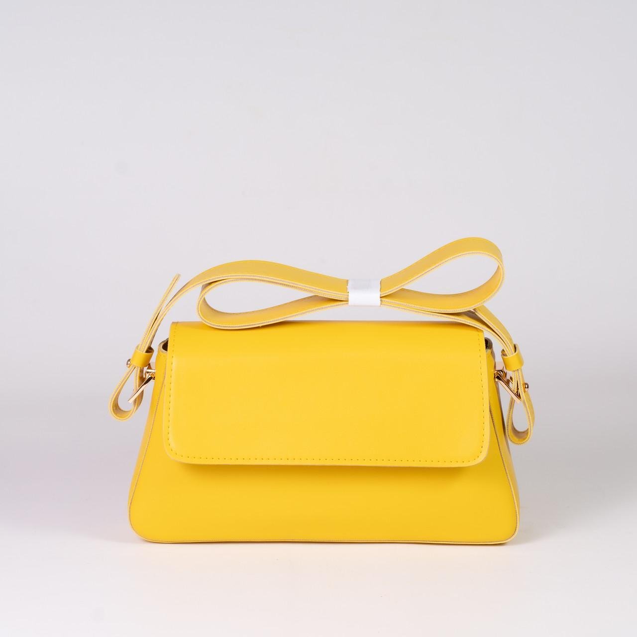 Сумка женская багет XENIA № 26-24 Желтый - фото 1 Сумка женская багет XENIA № 26-24 Желтый - фото 1