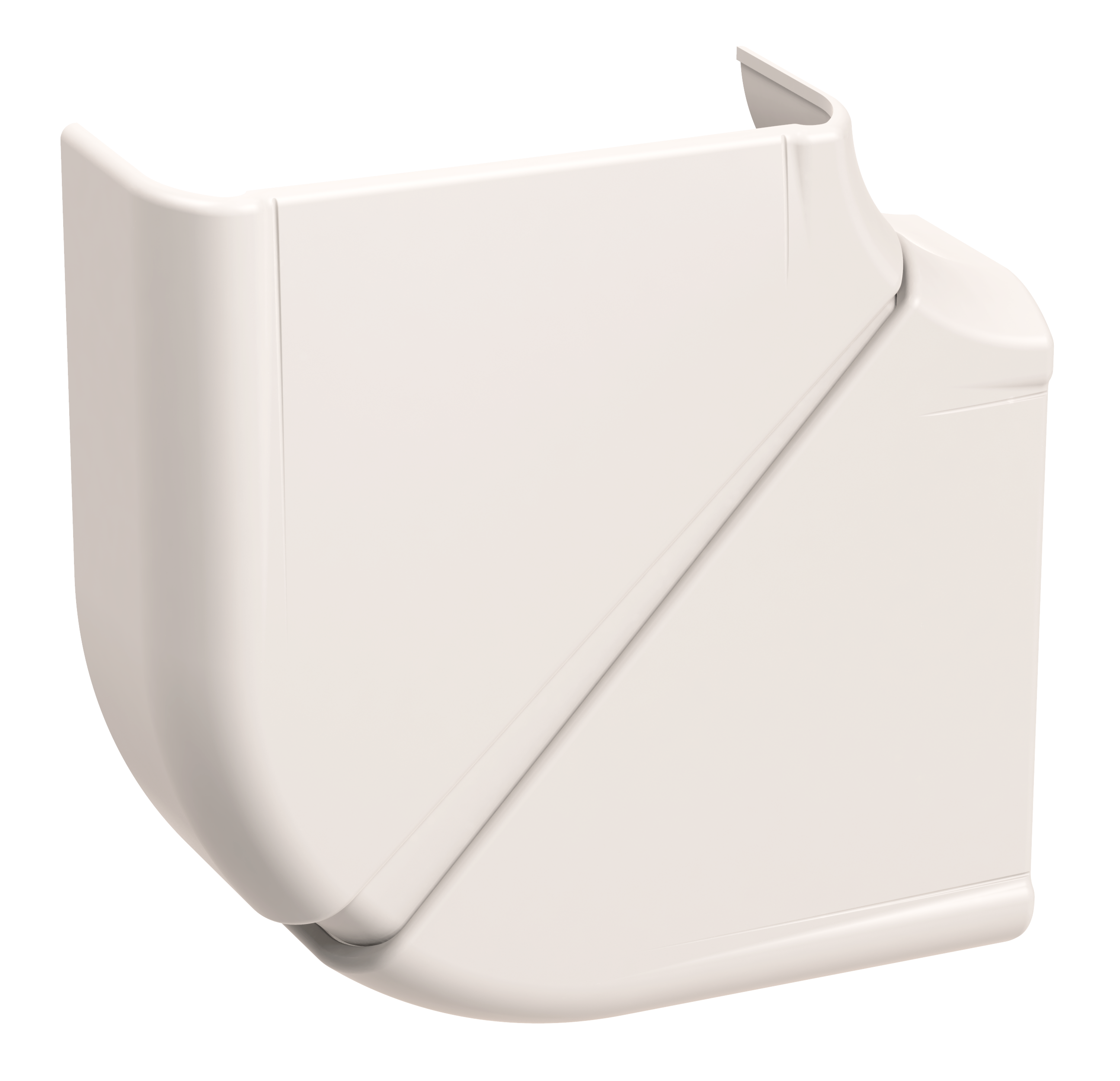 Угол плоский UEC Праймер для короба 100x40 мм сменный Белый (CKK-40D-P-100-040-K01)