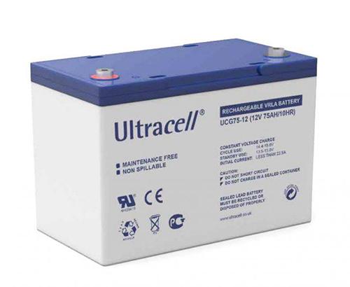 Акумулятор Ultracell UCG75-12 12V 75 Ah - фото 1