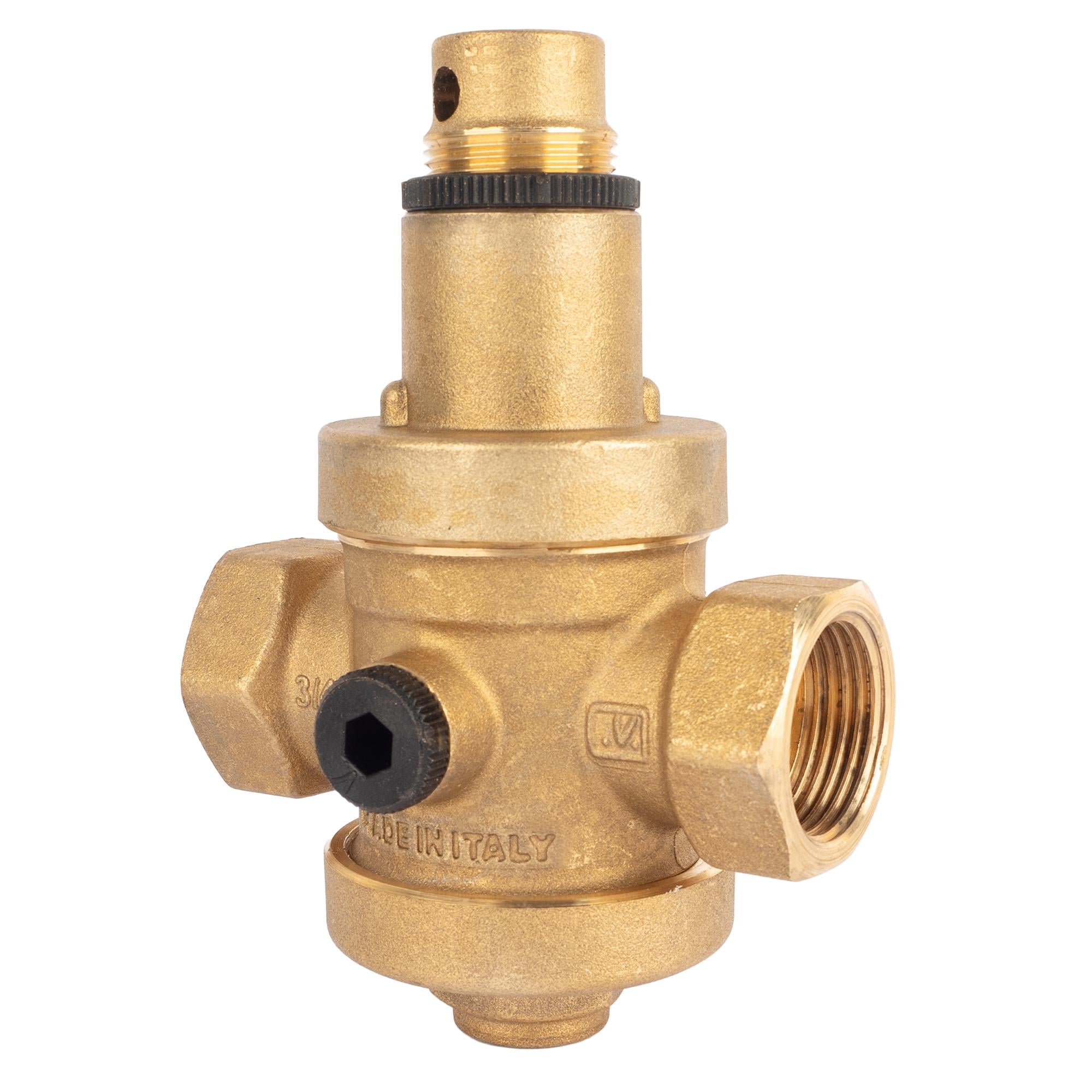 Редуктор давления воды 3/4" 0,5-6 бар усиленный Malgorani Eurobrass 143
