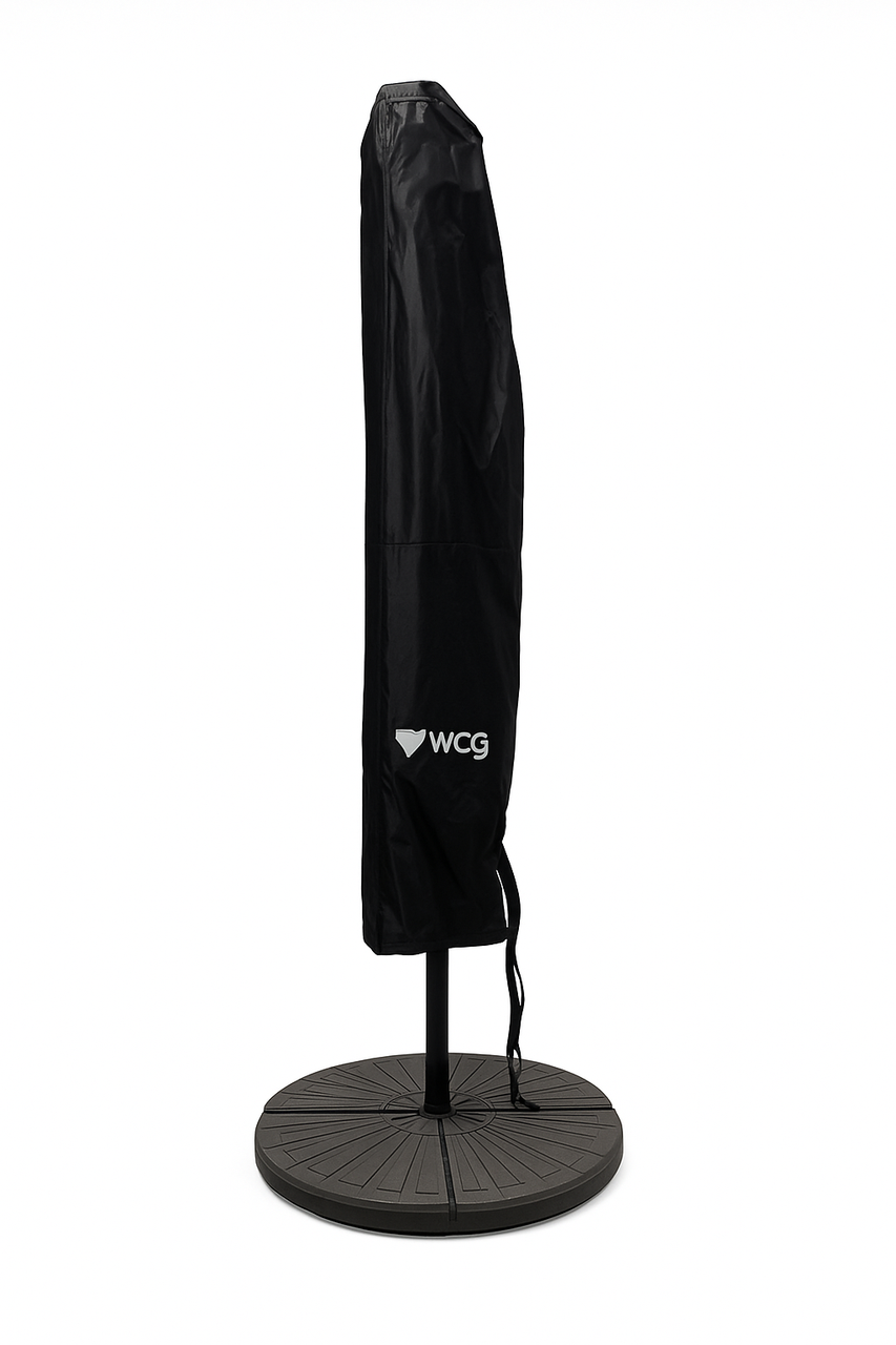 Парасоля садова WCG з LED-підсвіткою та чохол 2,5х2,5 м Бежевий - фото 6