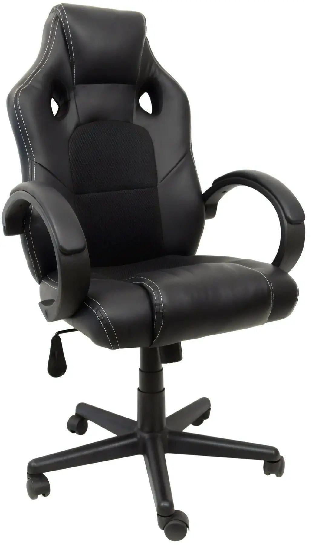 Кресло геймерское Bonro B603 до 120 кг Черный (SI-B603B)