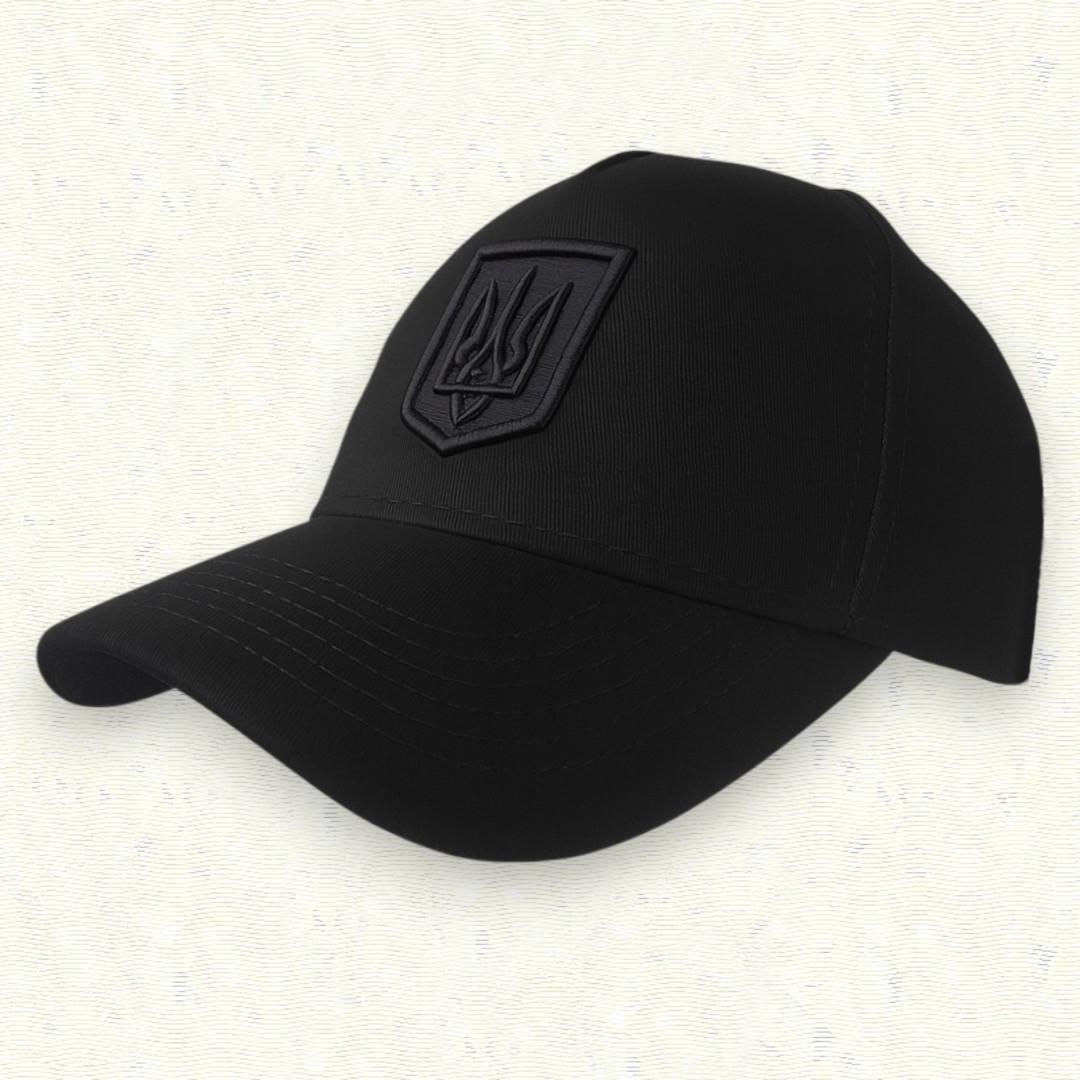 Бейсболка 3D Трезубец котон Черный (7001) Бейсболка 3D Трезубец котон Черный (7001)