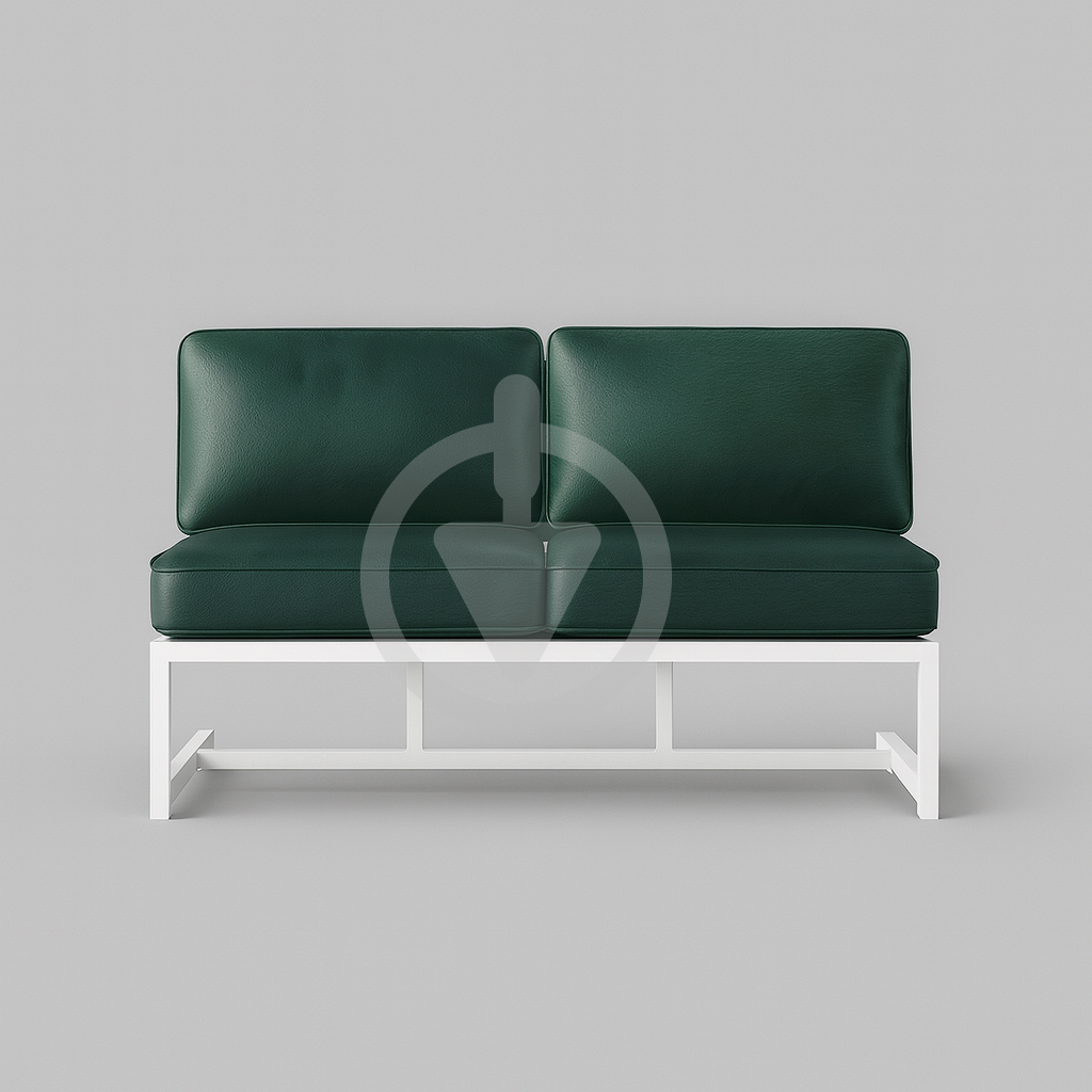 Диван металевий AVVS tech Атлас вуличний лофт екошкіра 156 см Темно-зелений (30222934) - фото 2 Диван металевий AVVS tech Атлас вуличний лофт екошкіра 156 см Темно-зелений (30222934) - фото 2